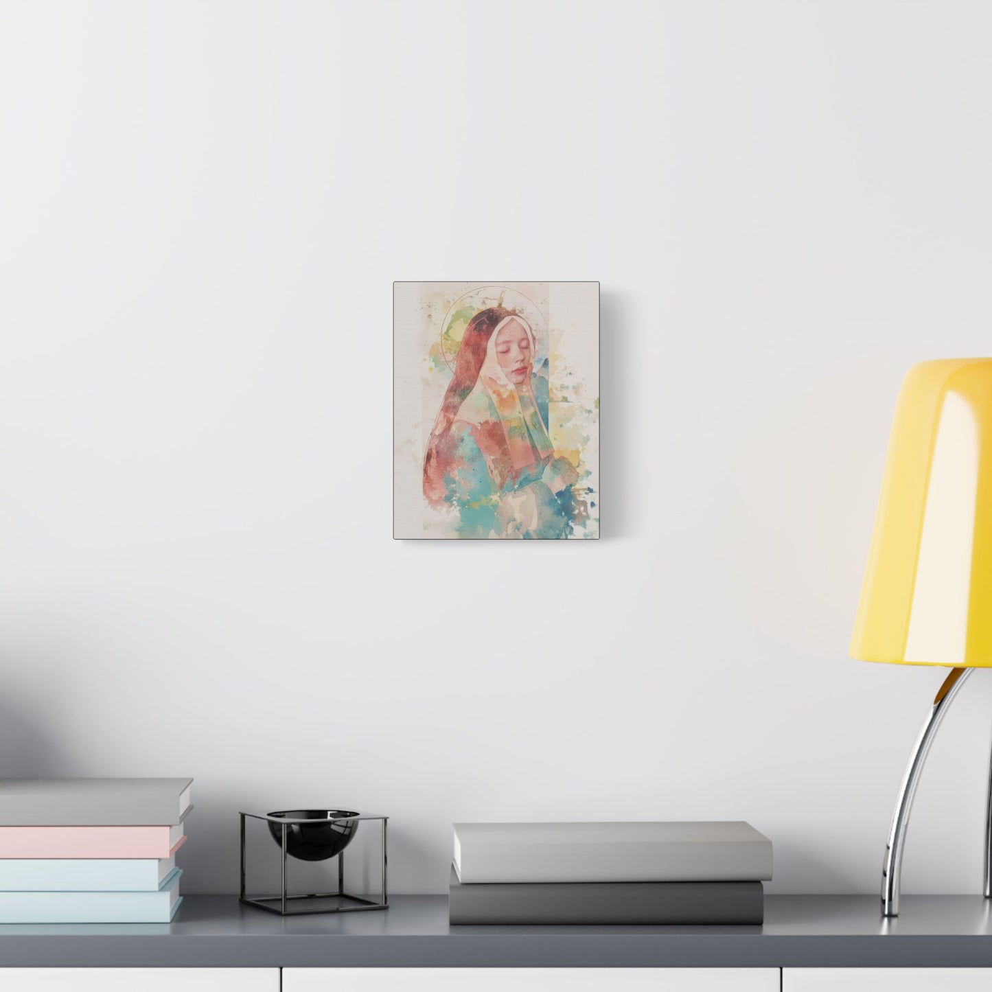 Saint Bernadette - Museum Wrapped Canvas - Sanctified Souls Print - Religious Art for your Home
