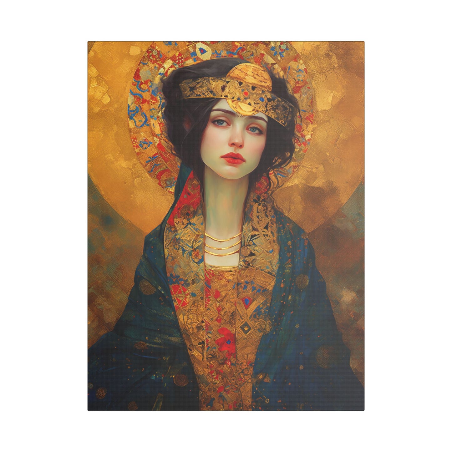 Saint Helena Canvas Print - Multiple Sizes - Catholic Home art - Museum Wrapped Canvas - Sanctified Souls Print