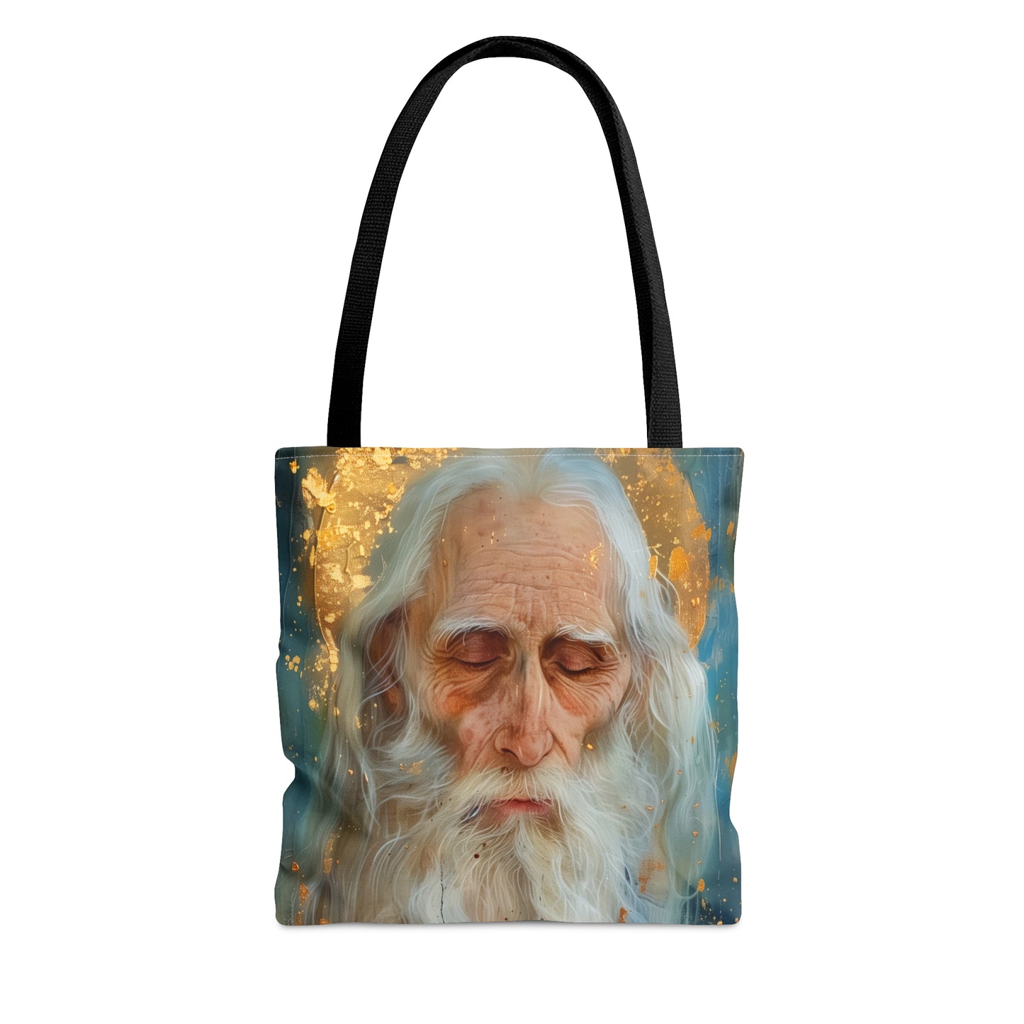 Saint Paul the Simple Tote Bag - Large Medium Small Faith Art Bag - Catholic Faith Art purse - Double Sided