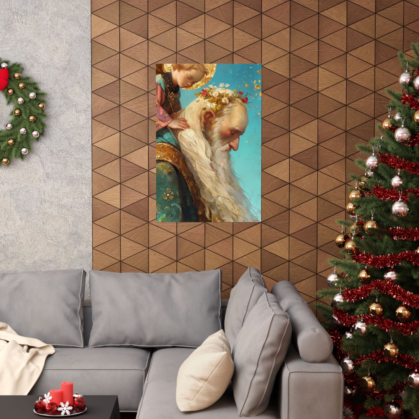 Saint Alexis Falconieri - Sanctified Souls Print - Multiple Sizes - Premium Posters - Catholic Art - Christian Home Decor Artwork