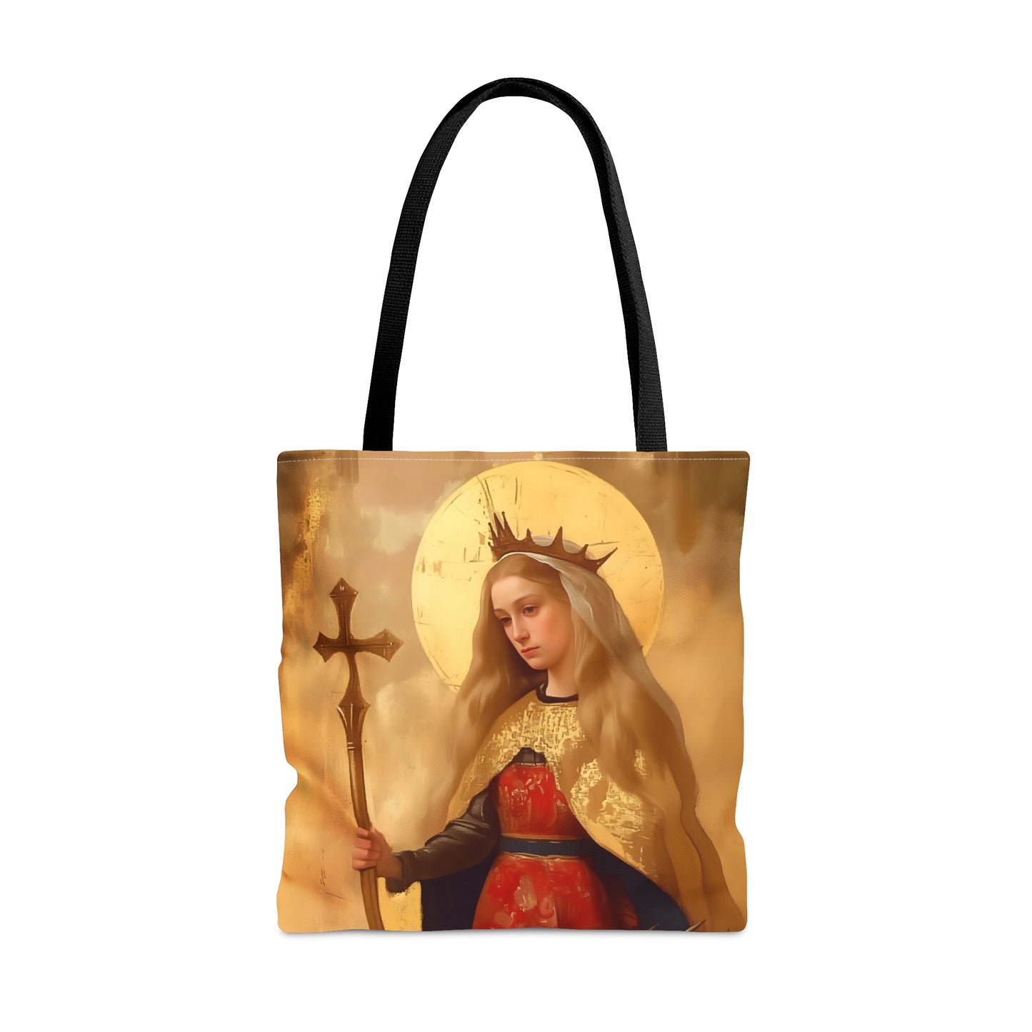 Saint Margaret of Antioch Tote Bag - Large Medium Small Faith Art Bag - Catholic Faith Purse - Religious Carry All