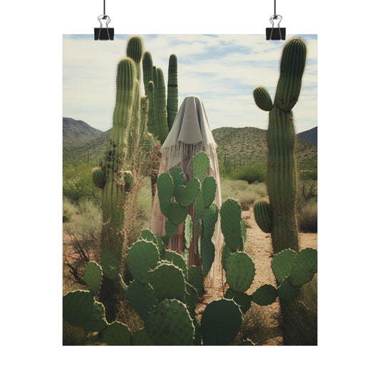 Saint Amma Syncletica Print - Sanctified Souls Print - Multiple Sizes - Premium Matte Vertical Posters - Desert Mothers Series