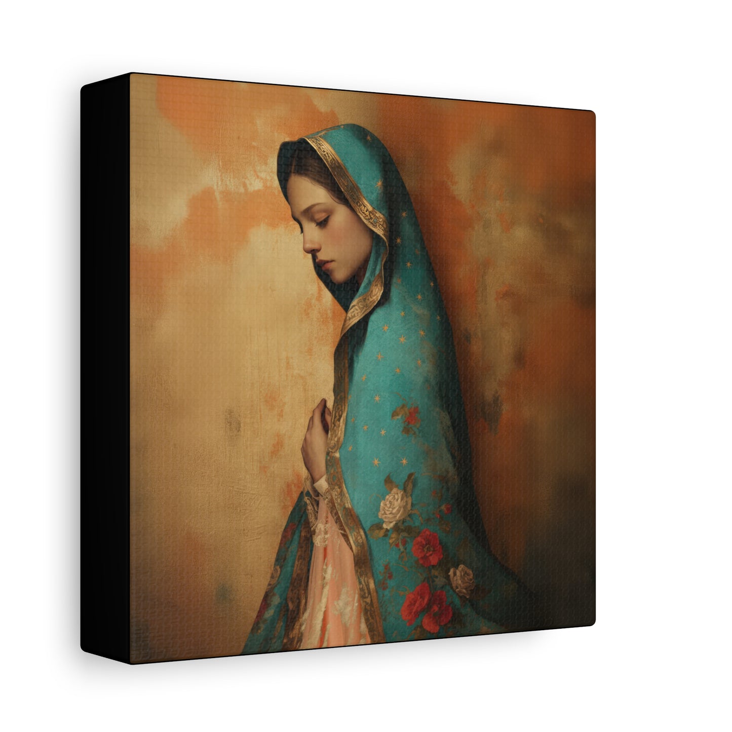 Our Lady of Guadalupe - Gallery Wrapped Canvas - Print - Religious Art for your Home - Catholic Art