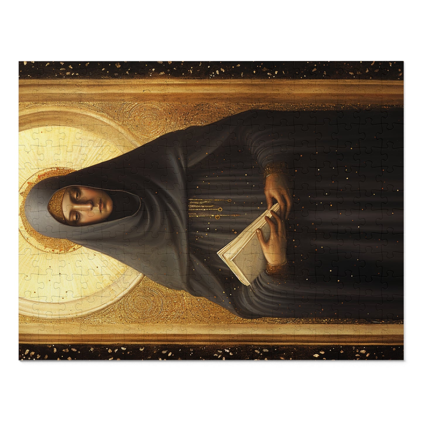 Saint Monica of Hippo - Puzzle and Keepsake Tin - Religious Jigsaw Puzzle (30, 110, 252, 500,1000-Piece) - Religious Puzzle