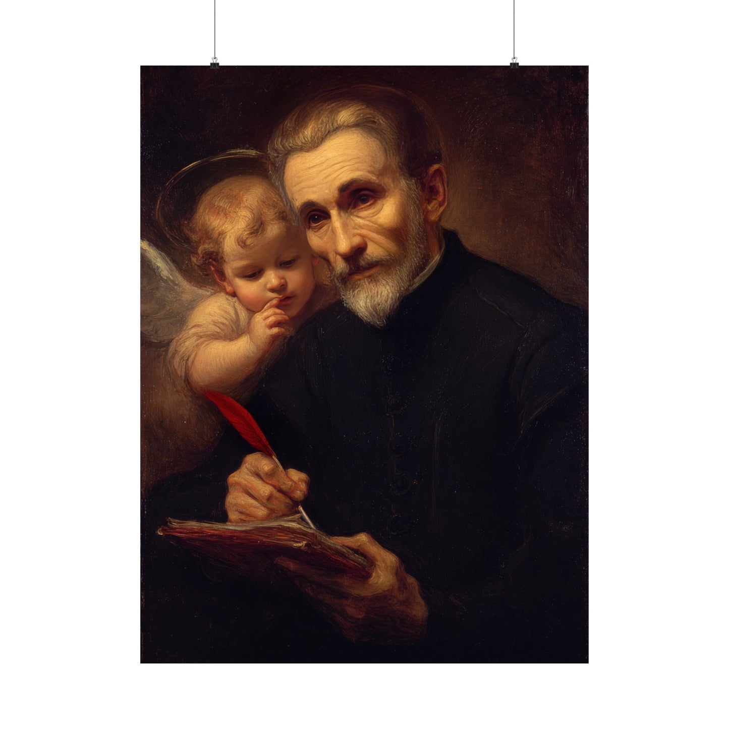 Saint Peter Canisius - Sanctified Souls Print - Multiple Sizes - Premium Matte Vertical Posters