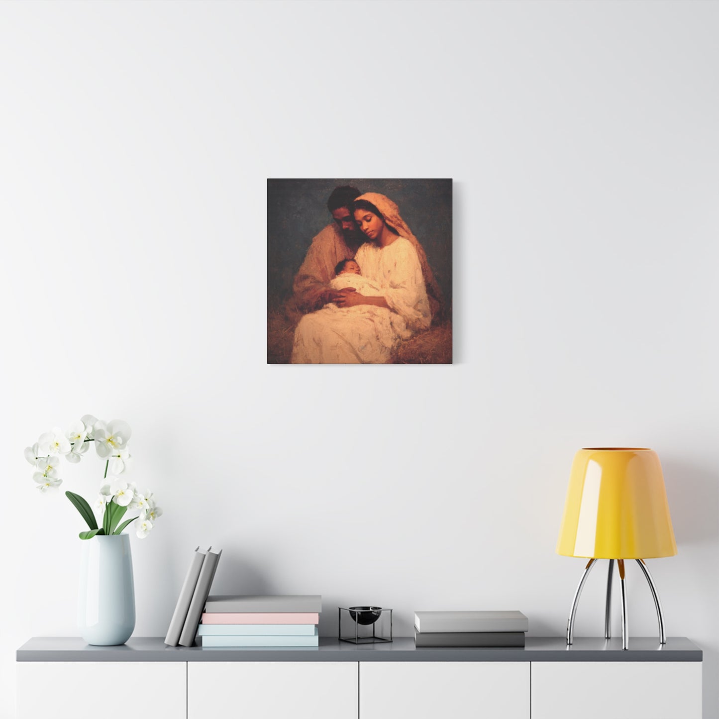 Love Made Visible in the Holy Family - Gallery Wrapped Canvas - Print - Religious Art for your Home - Catholic