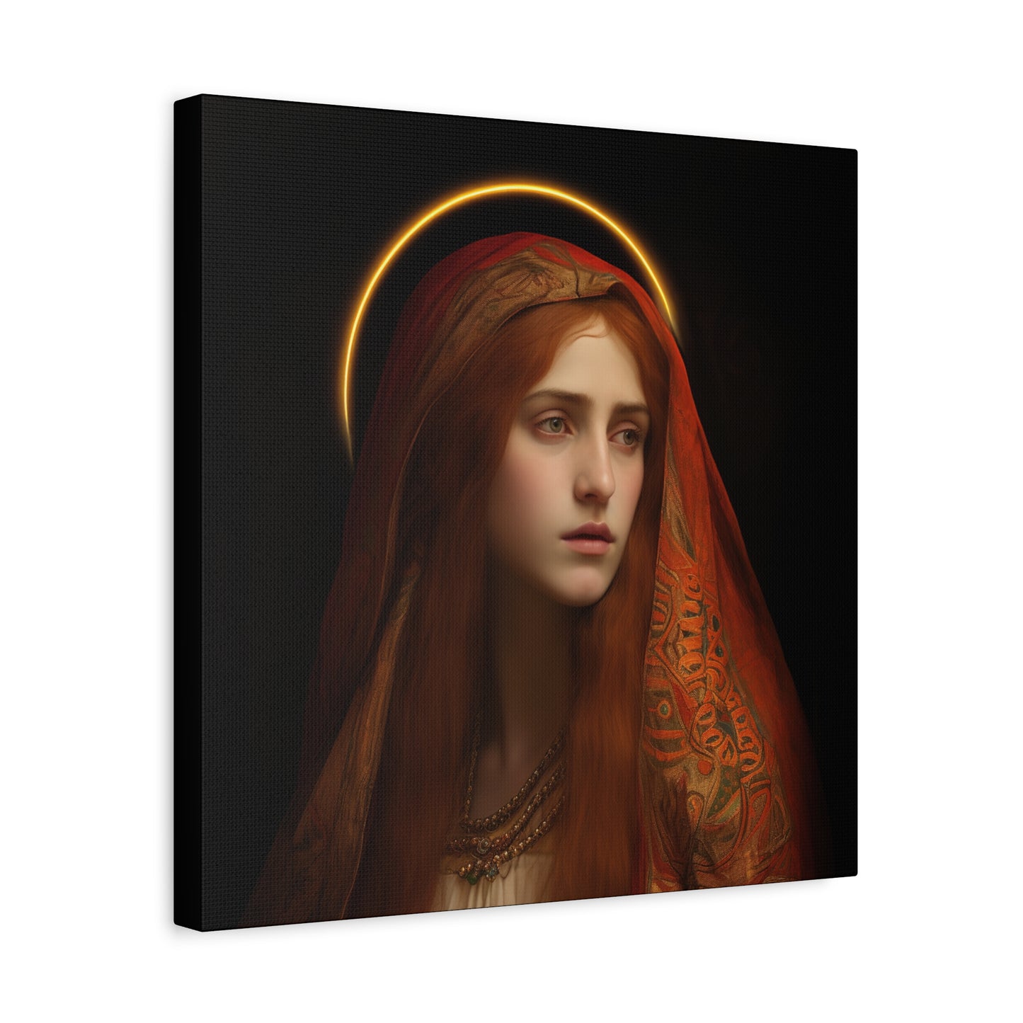 The Beloved Disciple - Mary Magdalene's Devotion - Museum Wrapped Canvas - Sanctified Souls Print - Religious Art for your Home