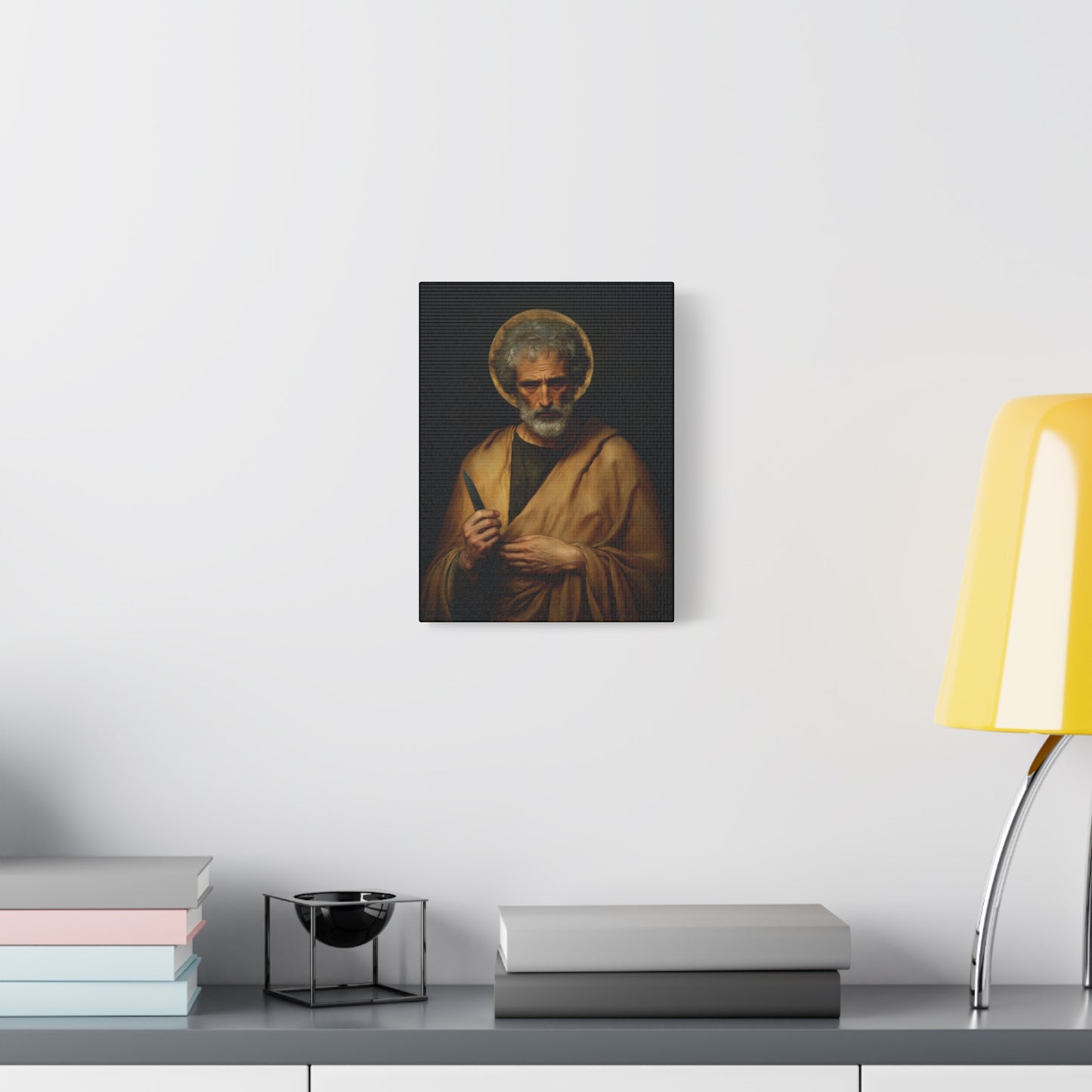 Saint Bartholomew the Apostle  - Gallery Wrapped Canvas - Print - Religious Art for your Home - Catholic