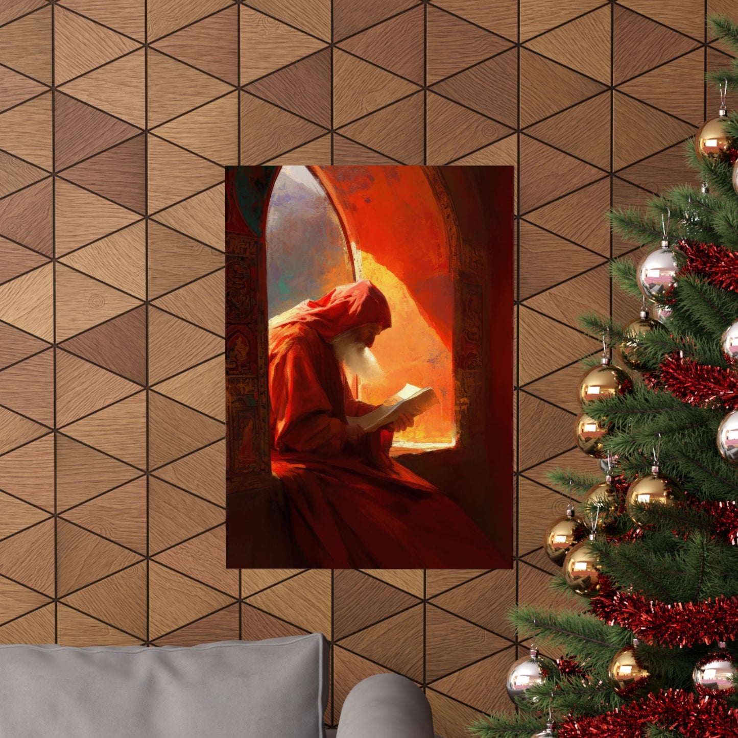 Isaiah and the Promise of the Holy One - Sanctified Souls Print - Multiple Sizes - Premium Matte Vertical Posters