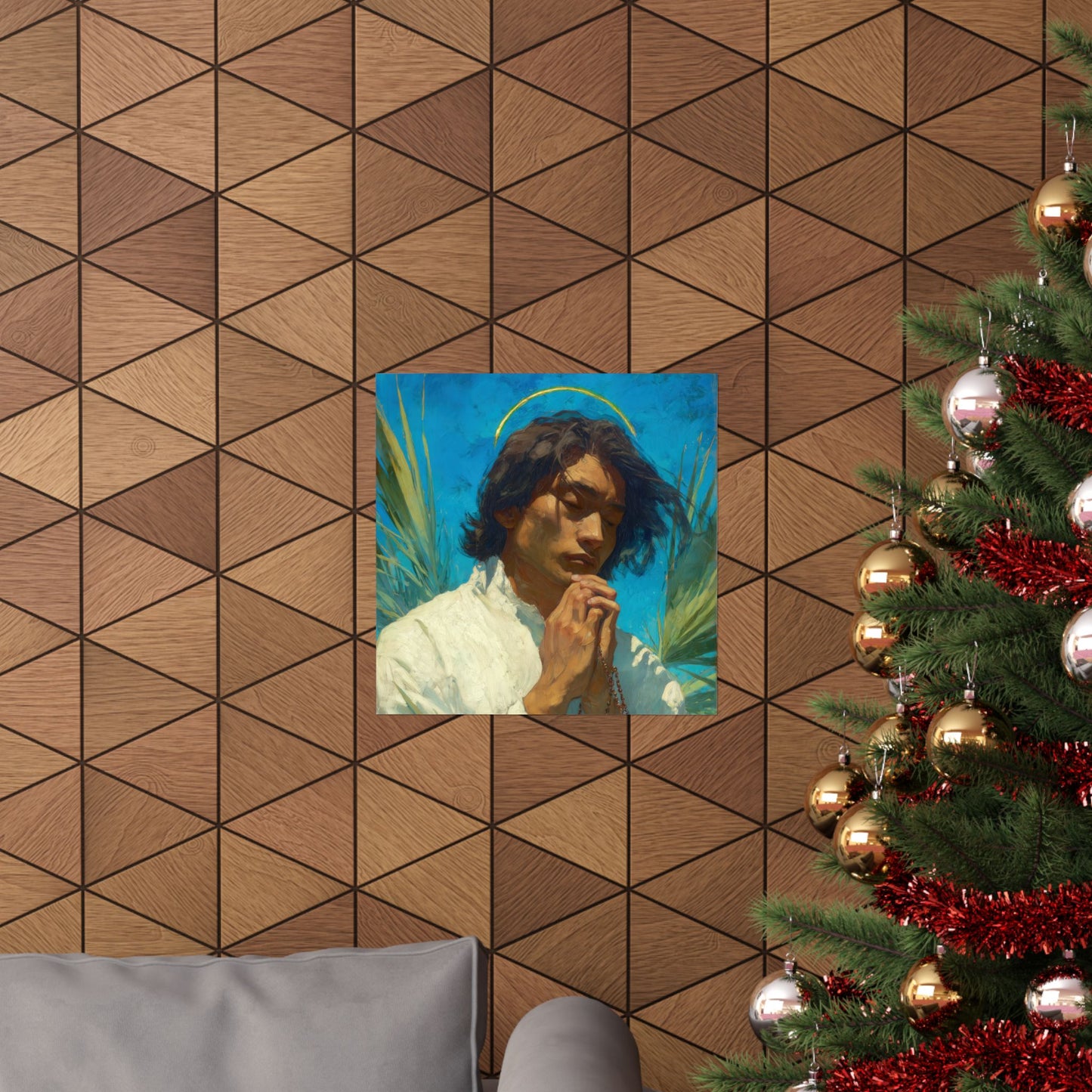 Saint Lorenzo Ruiz -  Catholic Art - Multiple Sizes - Premium Posters - Catholic Art - Christian Home - Catholic Saint Art