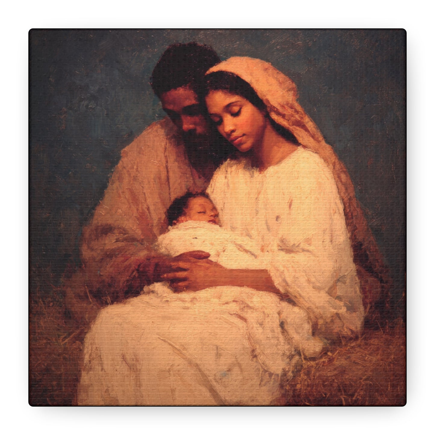 Love Made Visible in the Holy Family - Gallery Wrapped Canvas - Print - Religious Art for your Home - Catholic