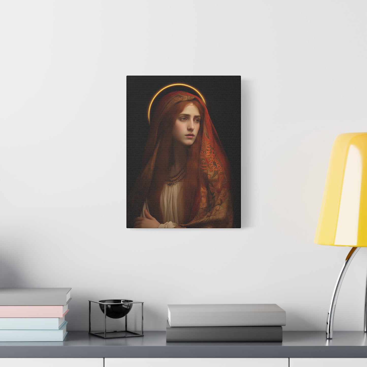 The Beloved Disciple - Mary Magdalene's Devotion - Museum Wrapped Canvas - Sanctified Souls Print - Religious Art for your Home
