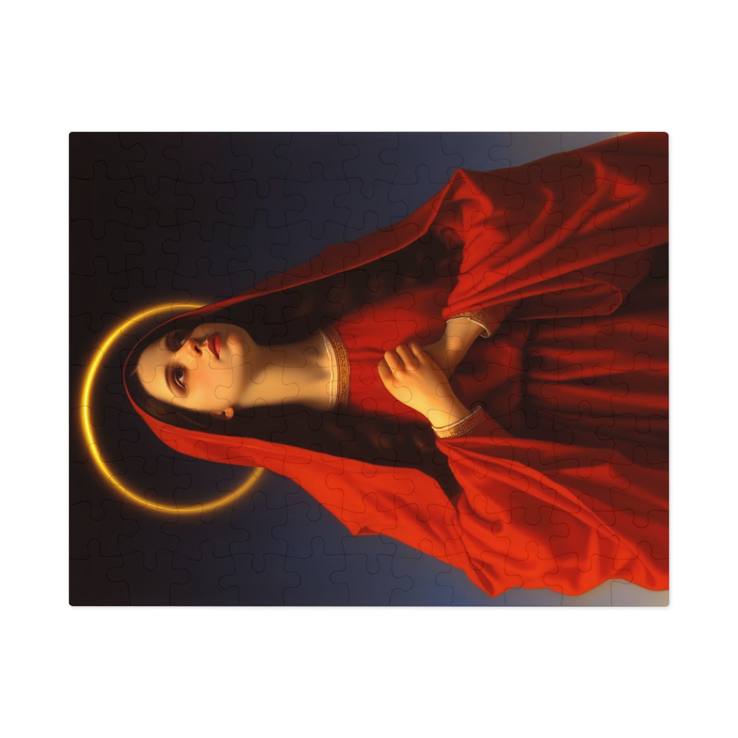 Mary the Blessed Virgin - Puzzle and Keepsake Tin - Religious Jigsaw Puzzle (30, 110, 252, 500,1000-Piece) - Religious Puzzle