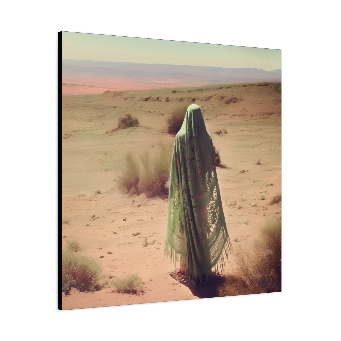 Saint Theodora of Alexandria  - Museum Wrapped Canvas - Sanctified Souls Print - Desert Mothers Series - Fine art Print - Religiou