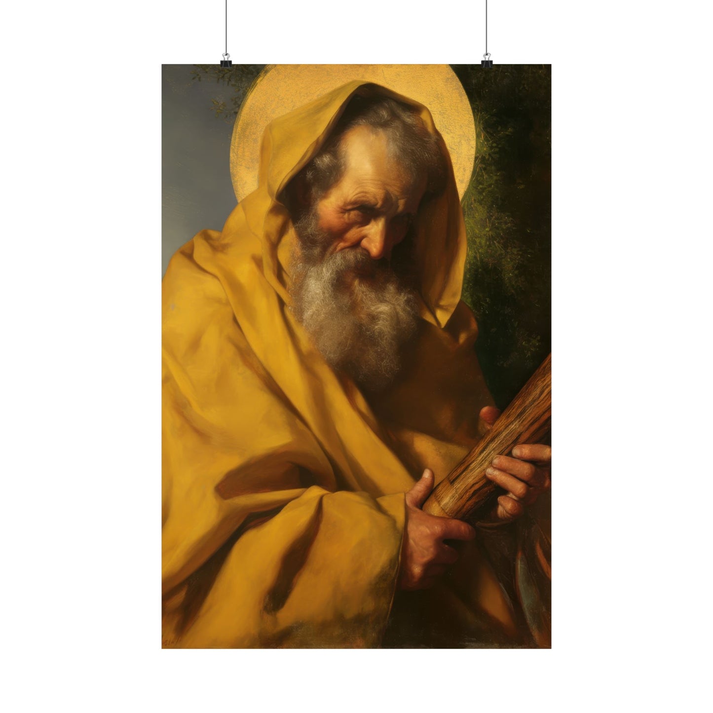 Saint James the Lesser - Apostle - Sanctified Souls Print - Multiple Sizes - Premium Posters - Catholic Art - Christian Home Decor Artwork