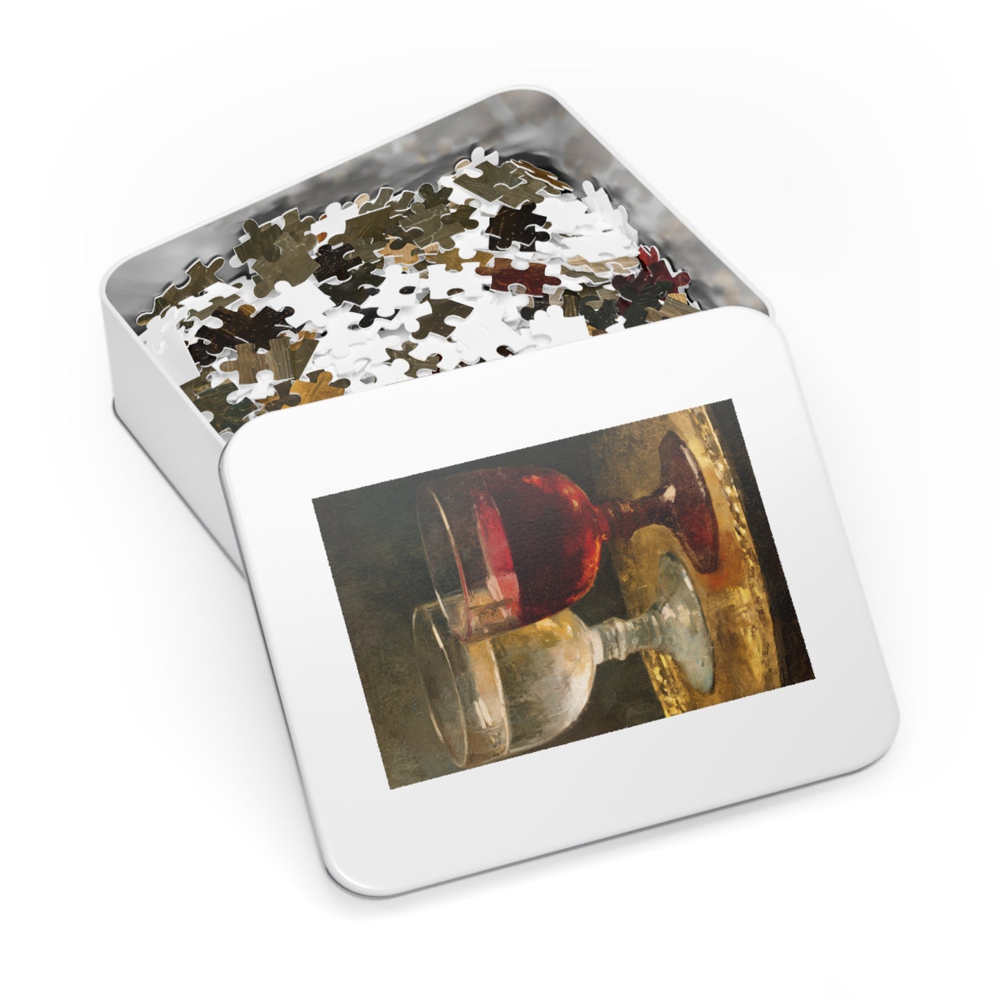 Cana and the Miracle of Abundance - Water into Wine - Puzzle & Keepsake Tin - Religious Jigsaw Puzzle (30, 110, 252, 500,1000-Piece)