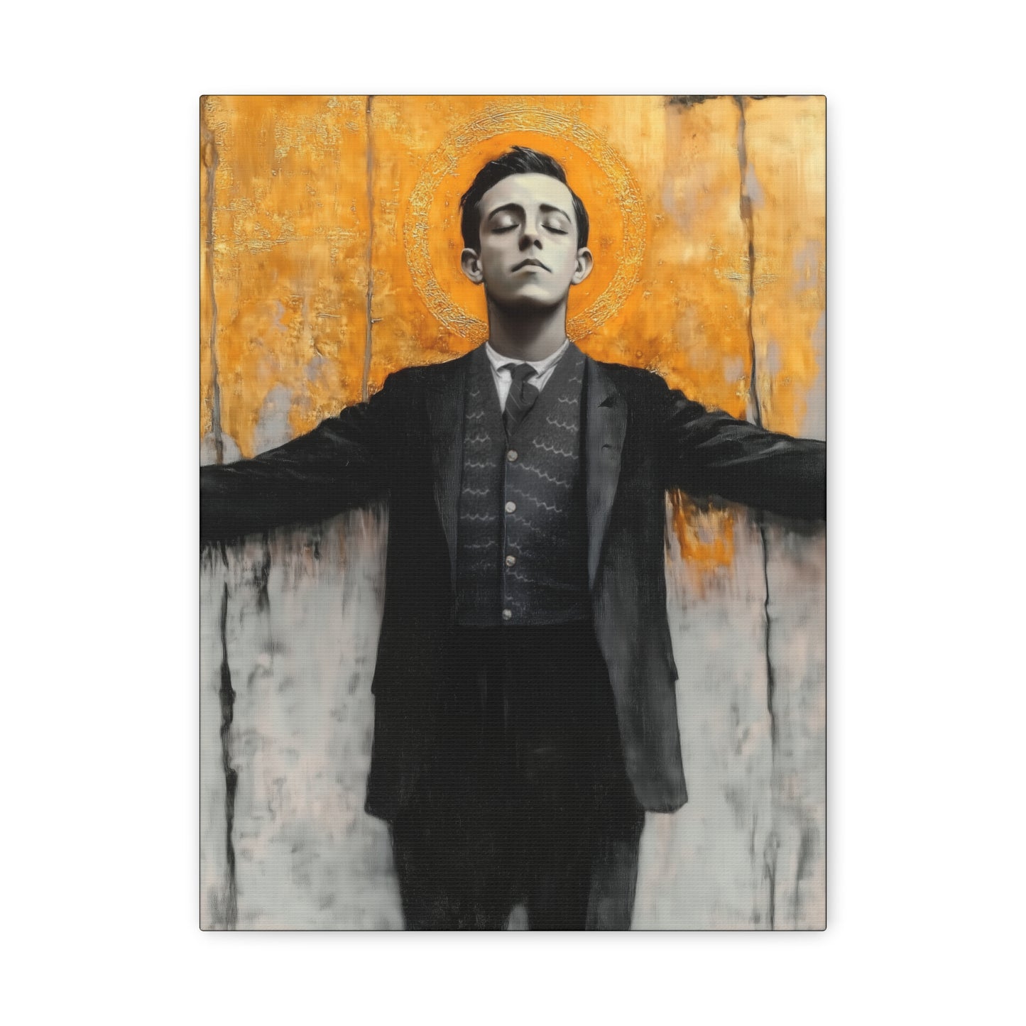 Blessed Miguel Pro- Gallery Wrapped Canvas - Print - Religious Art for your Home - Catholic Saint Art Print - Home Decor - Catholic Art