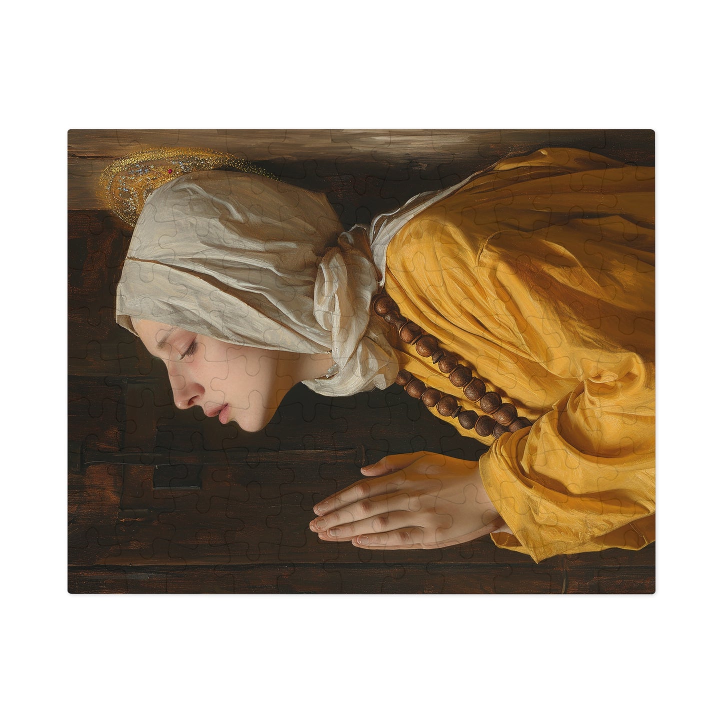 Blessed Yvette of Huy - Puzzle and Keepsake Tin - Jigsaw Puzzle (30, 110, 252, 500,1000-Piece) - Religious Puzzle