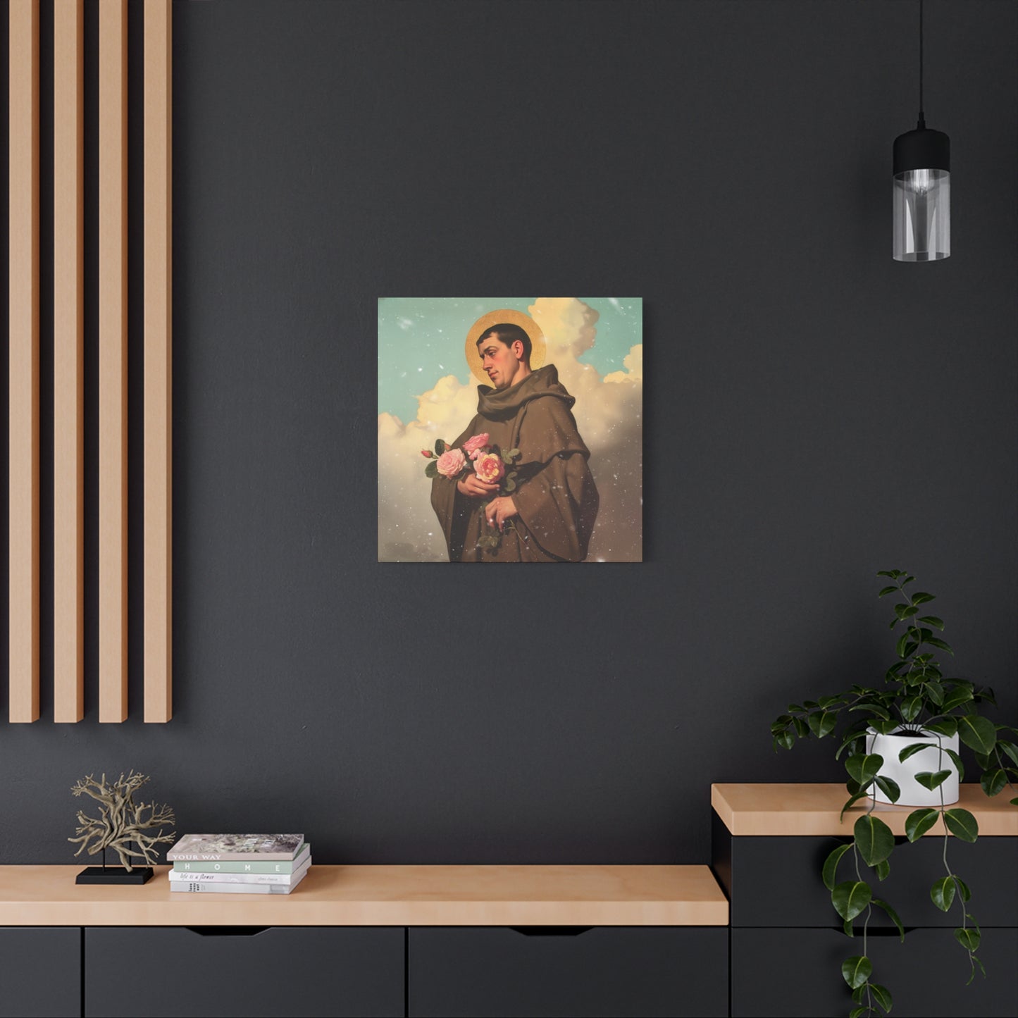 Saint Didacus of Alcala - Gallery Wrapped Canvas - Print - Religious Art for your Home - Catholic Art
