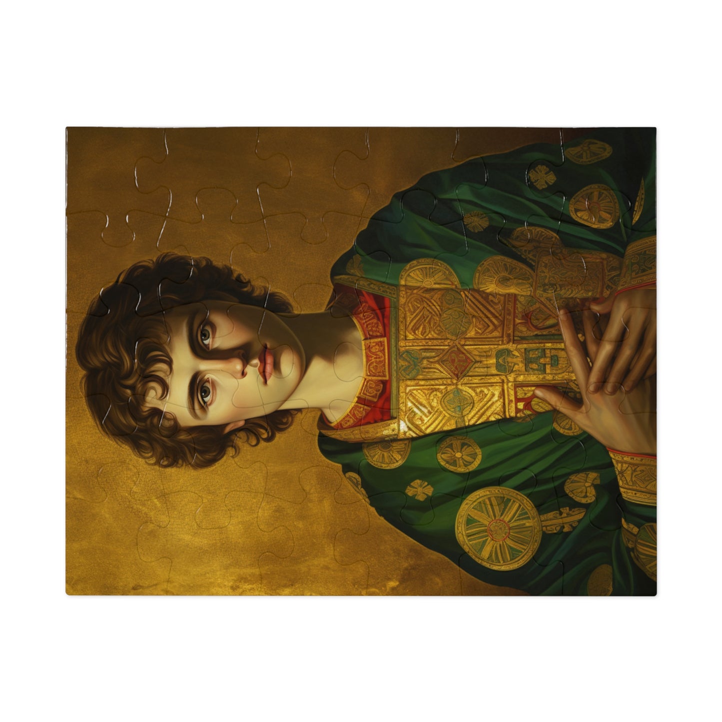 Saint Pantaleon - Puzzle and Keepsake Tin - Religious Jigsaw Puzzle (30, 110, 252, 500,1000-Piece) - Religious Puzzle