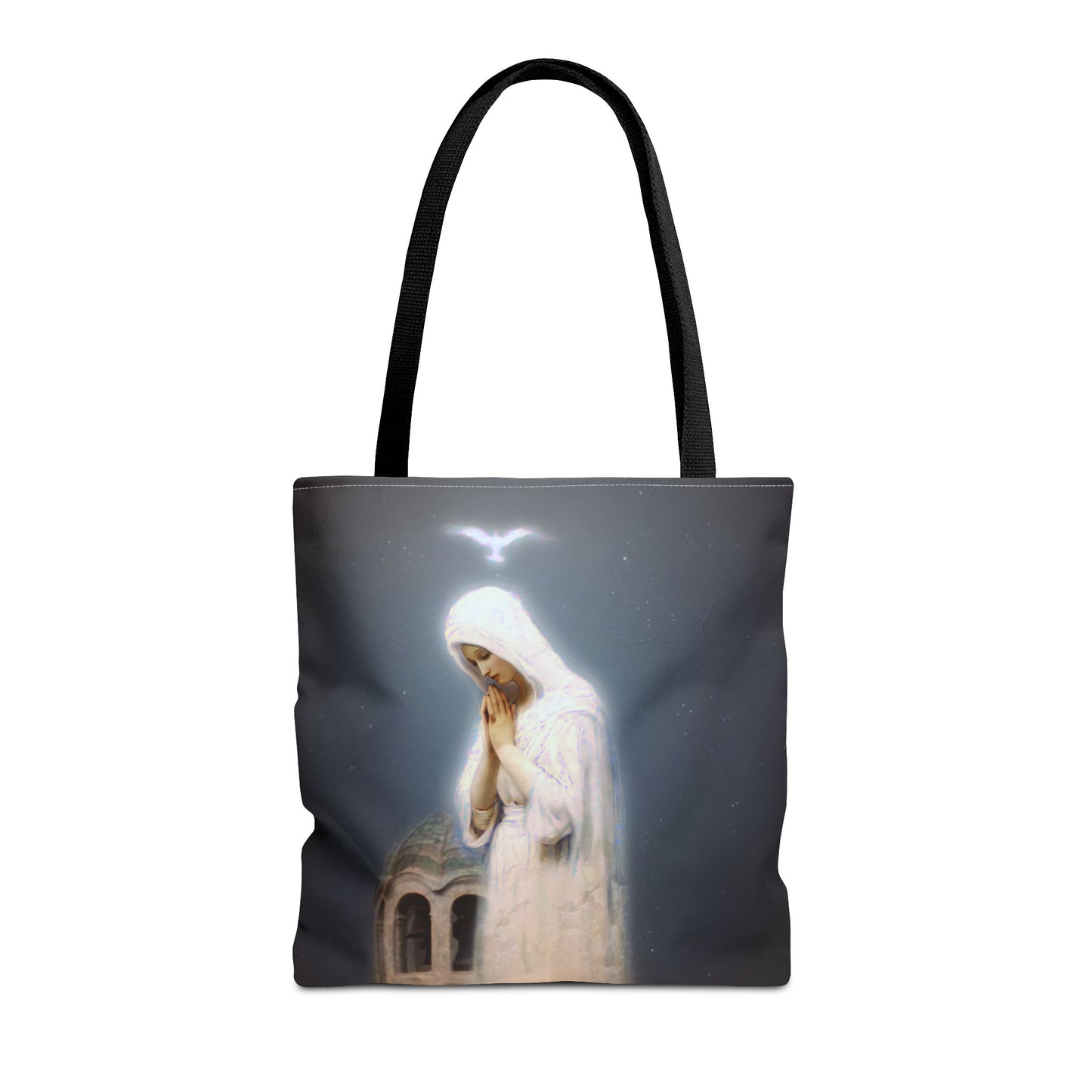 Our Lady of Zeitoun - Mother Mary Print - Marian Art  - Tote Bag - Large Medium Small Faith Art Bag - Tote Purse