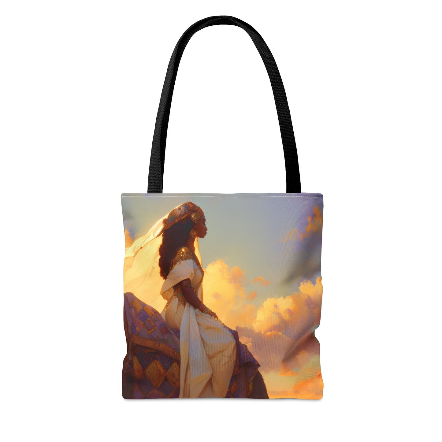 Queen of Sheba - Tote Bag - Large Medium Small Faith Art Bag - Catholic Faith Purse