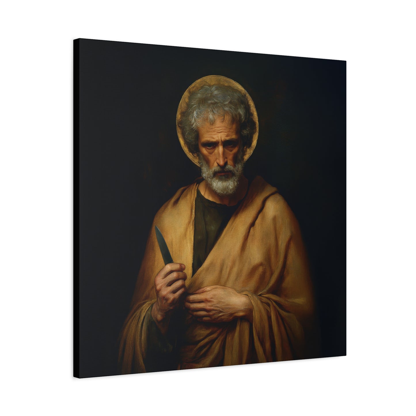 Saint Bartholomew the Apostle  - Gallery Wrapped Canvas - Print - Religious Art for your Home - Catholic