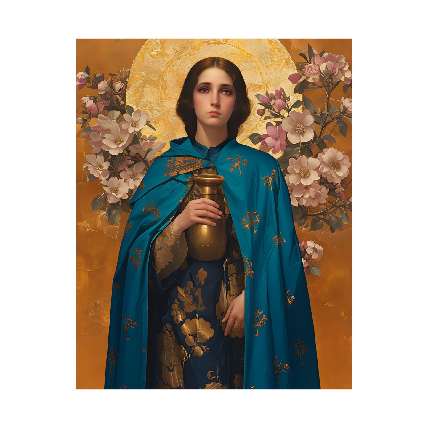 Saint Anastasia the Patrician of Alexandria - Sanctified Souls Print - Multiple Sizes - Premium Matte Vertical Posters
