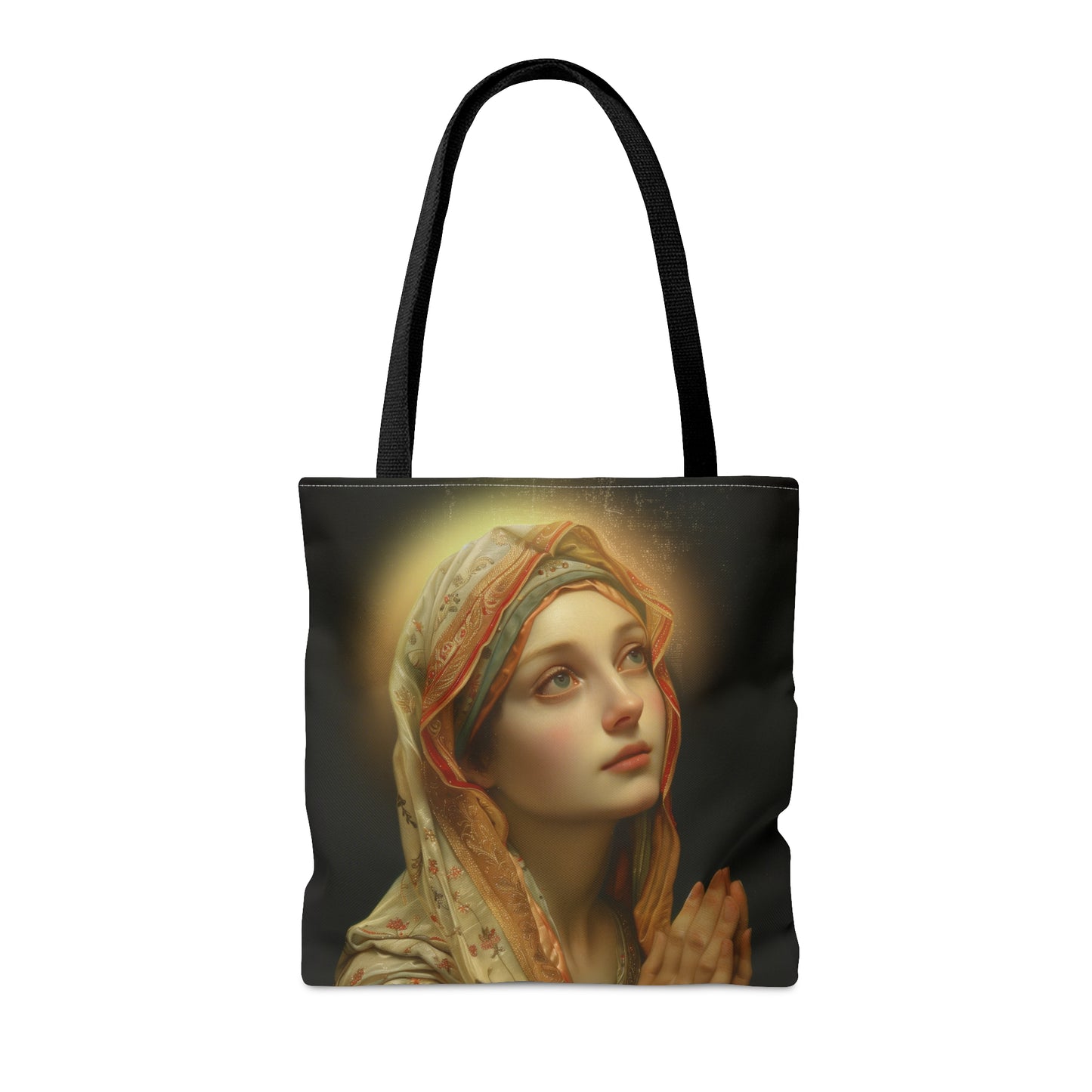 Saint Regina Tote Bag - Large Medium Small Faith Art Bag - Catholic Faith Purse - Religious - Reusable Grocery Bag - Prayer Bag - Bible Bag