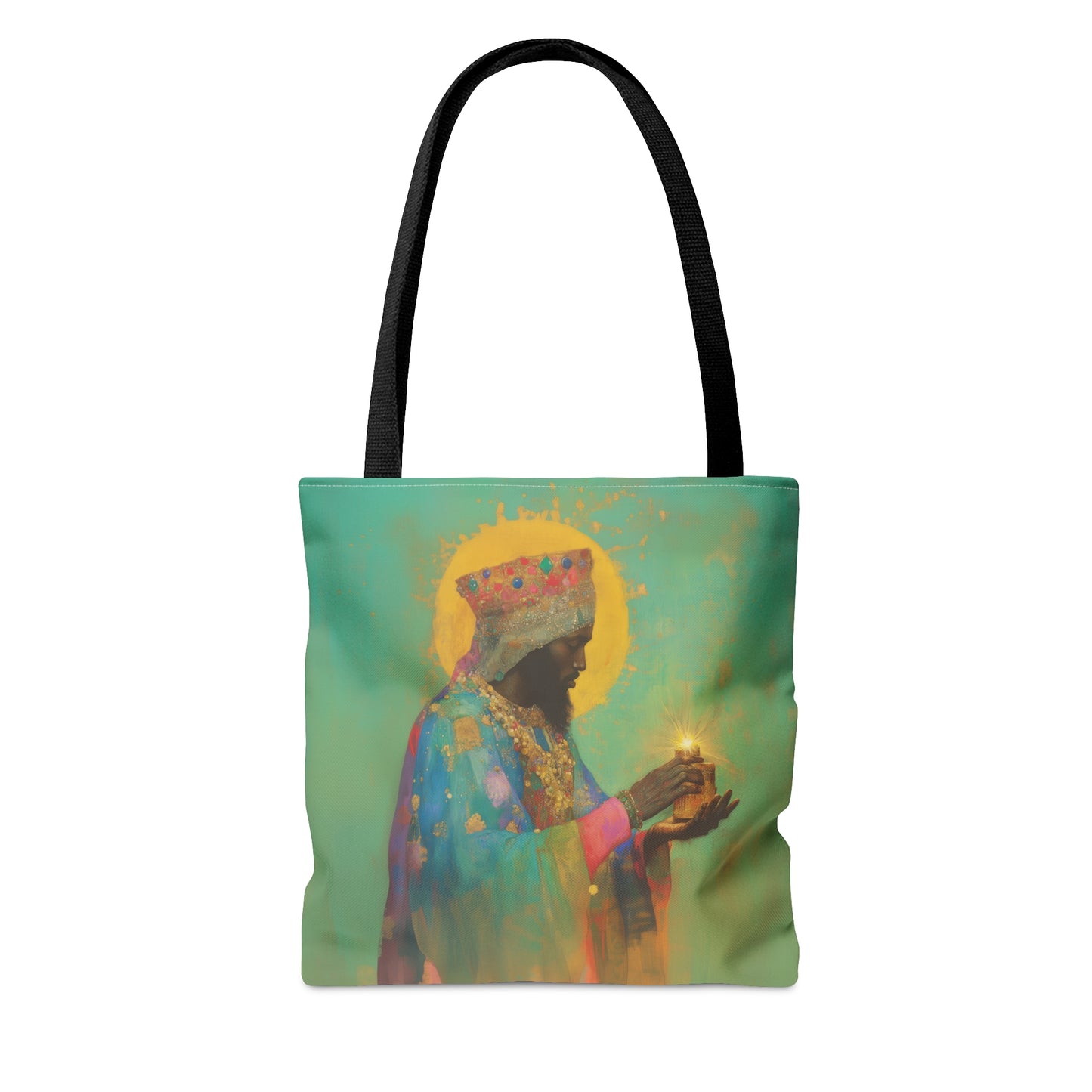Balthazar and the Gift of Foretold Sorrow - 3 Wise Men - Tote Bag - Large Medium Small Faith Art Bag - Re usable Tote Purse - Double Sided