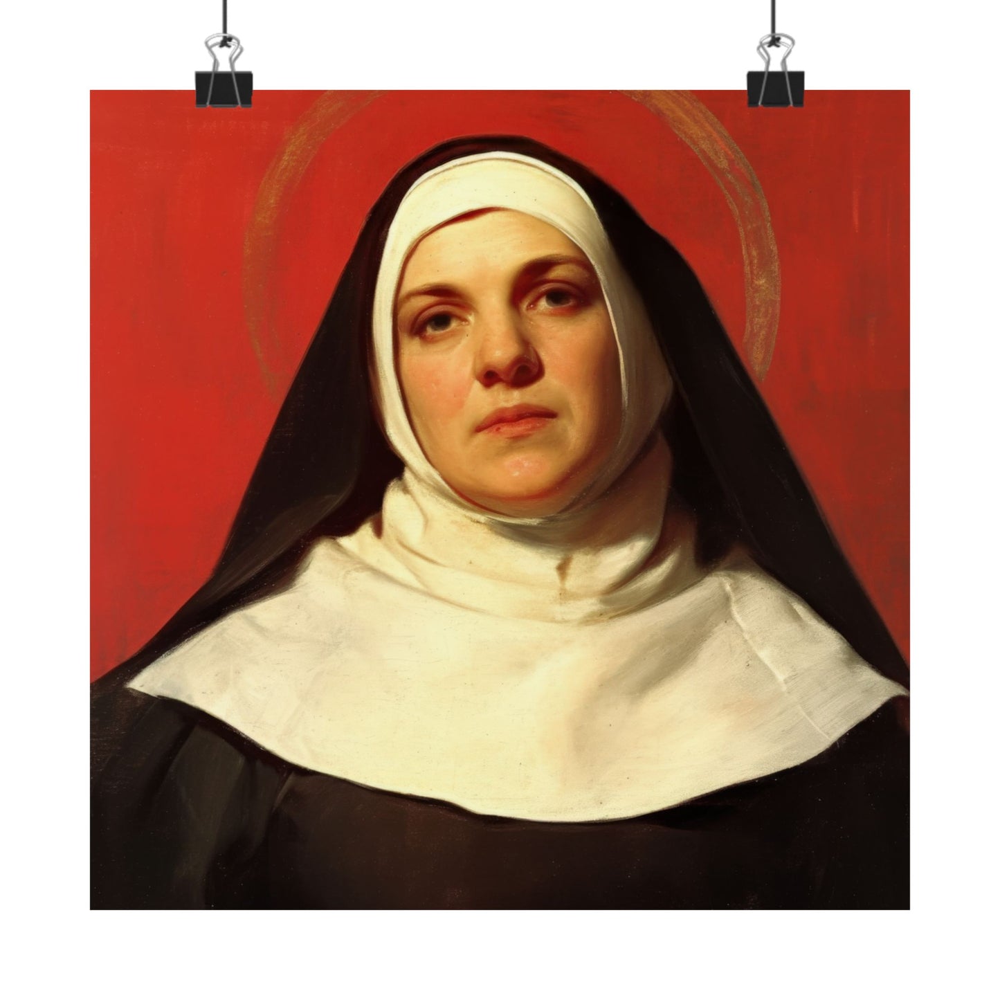 Saint Maria Giuseppa Rossello - Sanctified Souls Print - Multiple Sizes - Premium Matte Vertical Posters