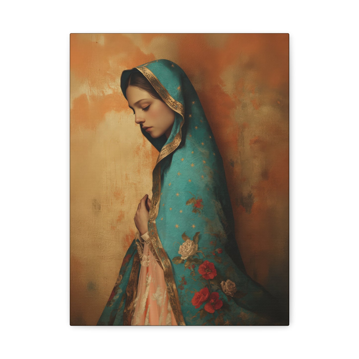 Our Lady of Guadalupe - Gallery Wrapped Canvas - Print - Religious Art for your Home - Catholic Art