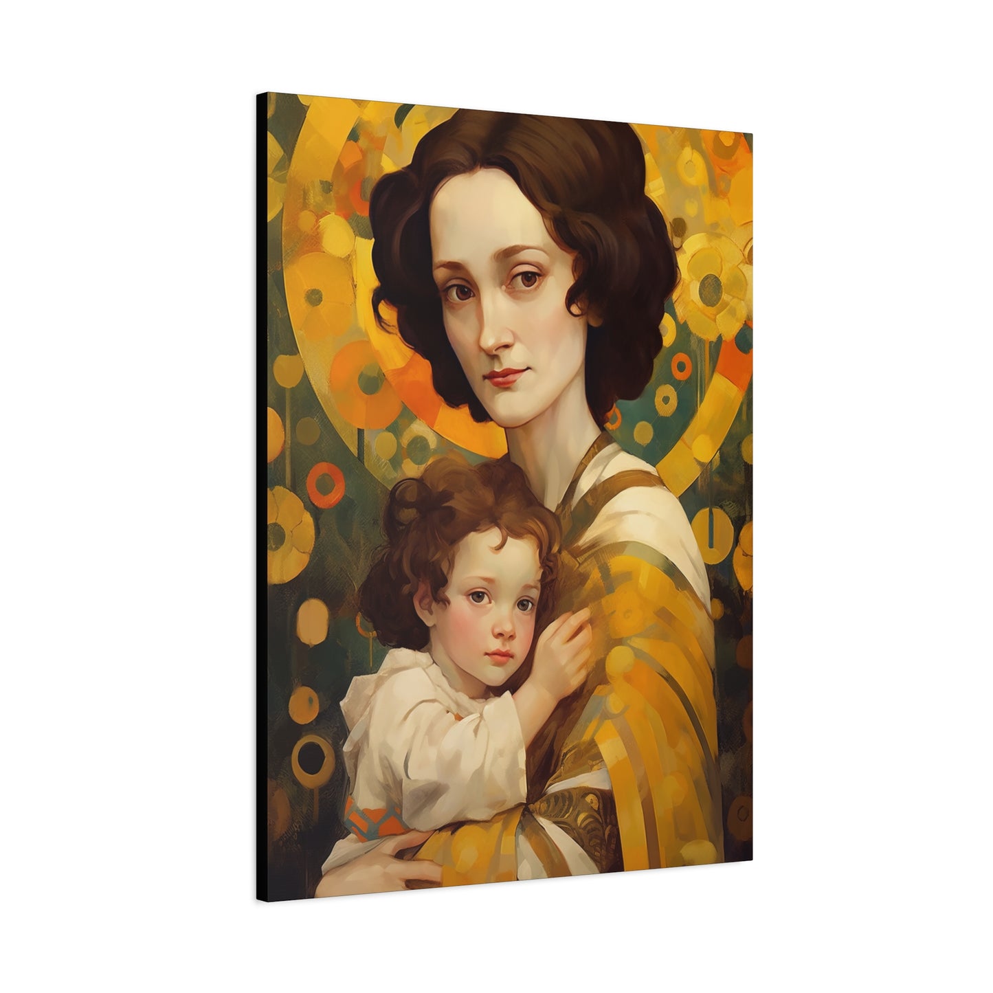 Saint Gianna Beretta Molla  - Gallery Wrapped Canvas - Sanctified Souls Print - Religious Art for your Home