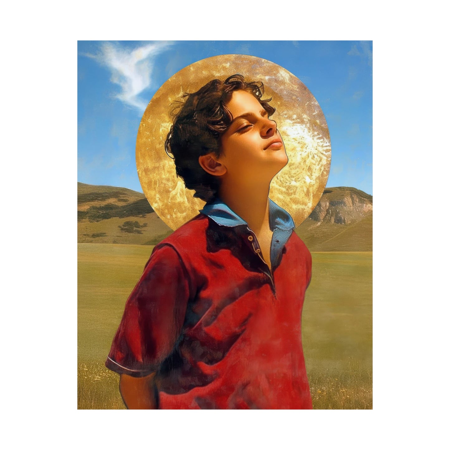 Saint Carlo Acutis - Sanctified Souls Print - Multiple Sizes - Premium Matte Vertical Posters - Catholic