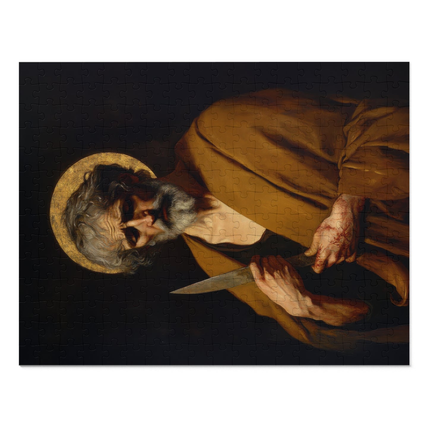 Saint Bartholomew the Apostle - Puzzle and Keepsake Tin - Religious (30, 110, 252, 500,1000) - Religious Puzzle - Gifts for Catholics