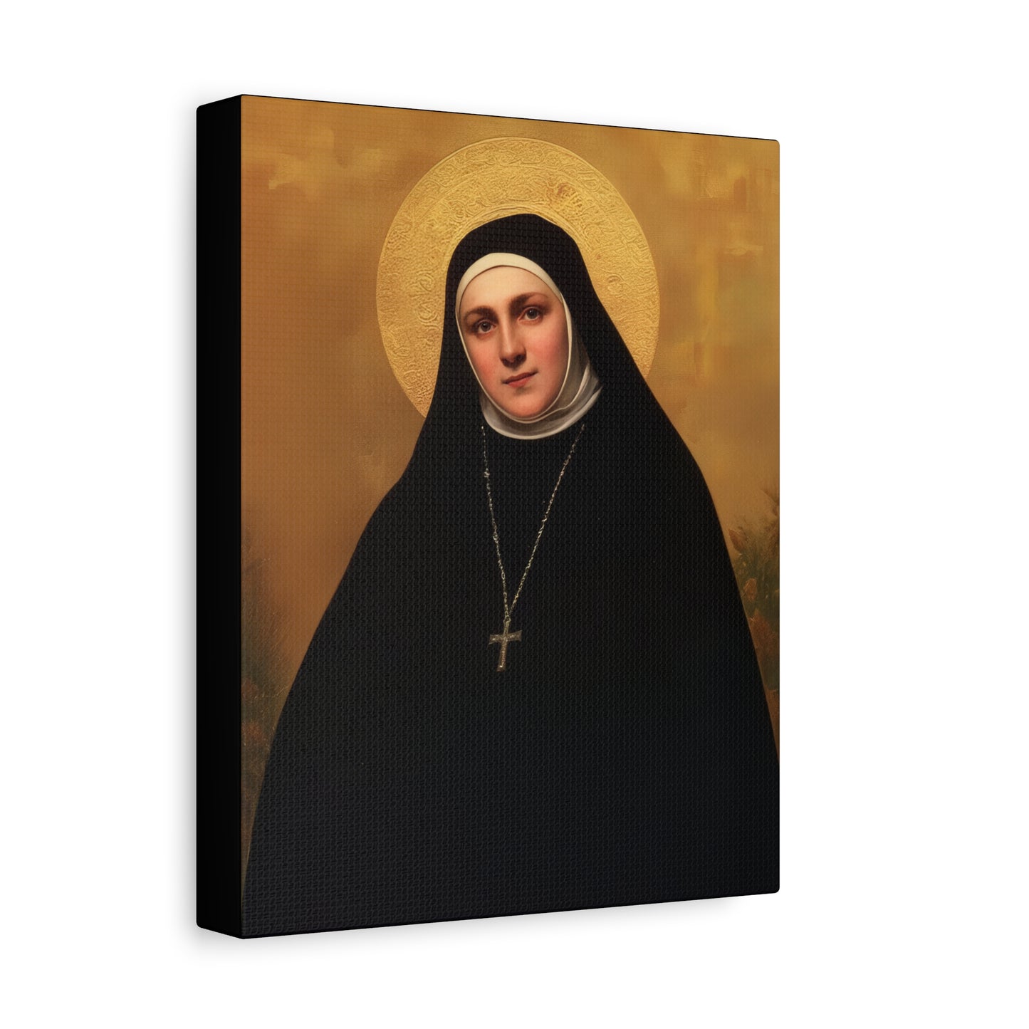 Saint Geltrude Caterina Comensoli - Gallery Wrapped Canvas - Print - Religious Art for your Home - Catholic Art