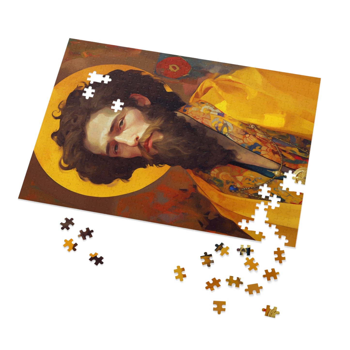 Saint James the Greater - Puzzle and Keepsake Tin - Religious Jigsaw Puzzle (30, 110, 252, 500,1000-Piece) - Religious Puzzle