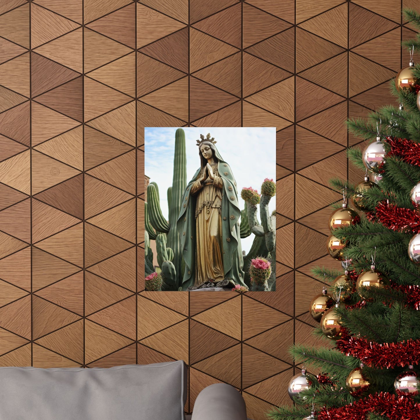 Our Lady of Guadalupe - Sanctified Souls Print - Multiple Sizes - Premium Matte Vertical Posters