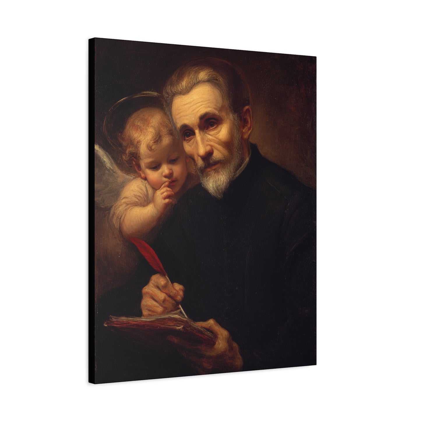 Saint Peter Canisius - Gallery Wrapped Canvas - Print - Religious Art for your Home - Catholic Art Print