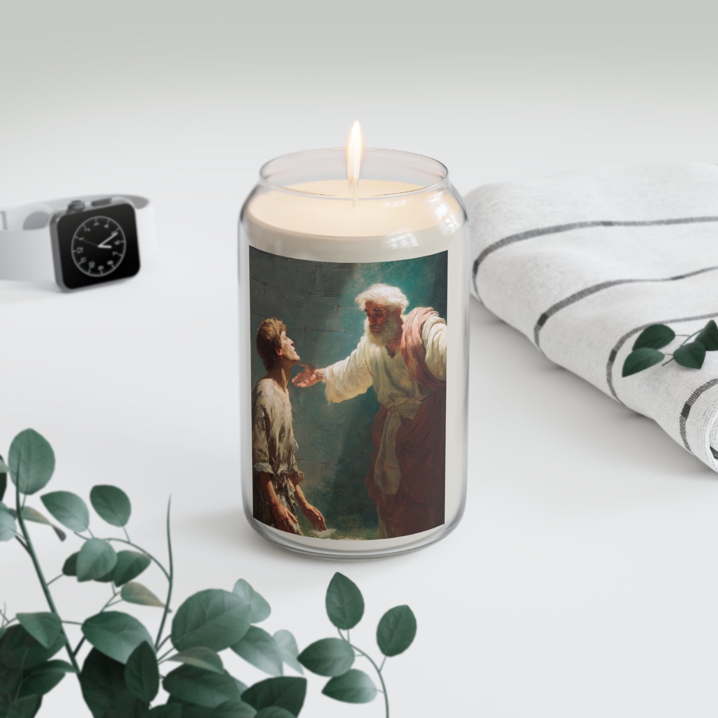Homecoming of the Prodigal Son - Scented Prayer Candle, 13.75oz - Tall Size - Religious Prayer Candle