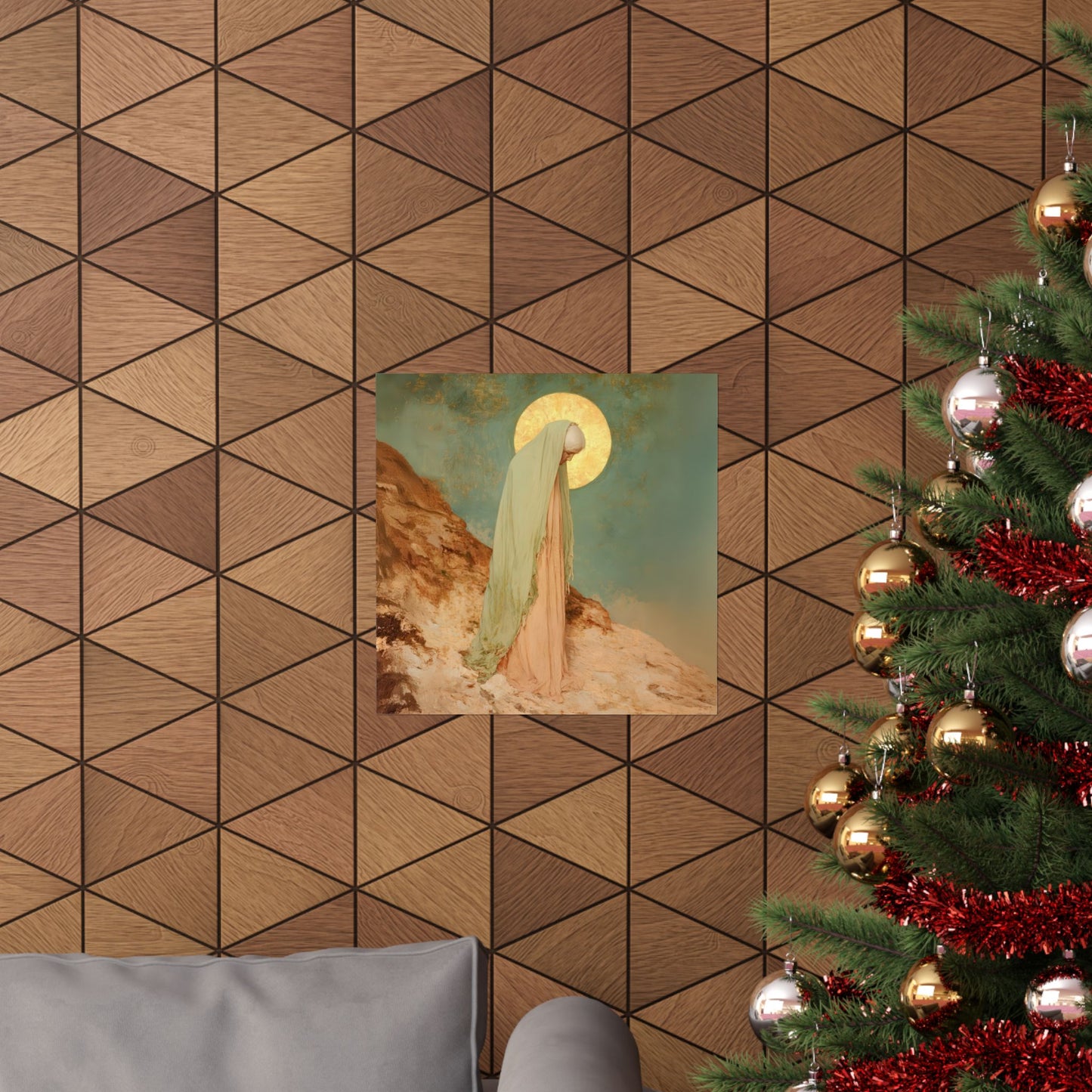 Saint Melania the Elder - Desert Mother - Sanctified Souls Print - Multiple Sizes - Premium Matte Vertical Posters