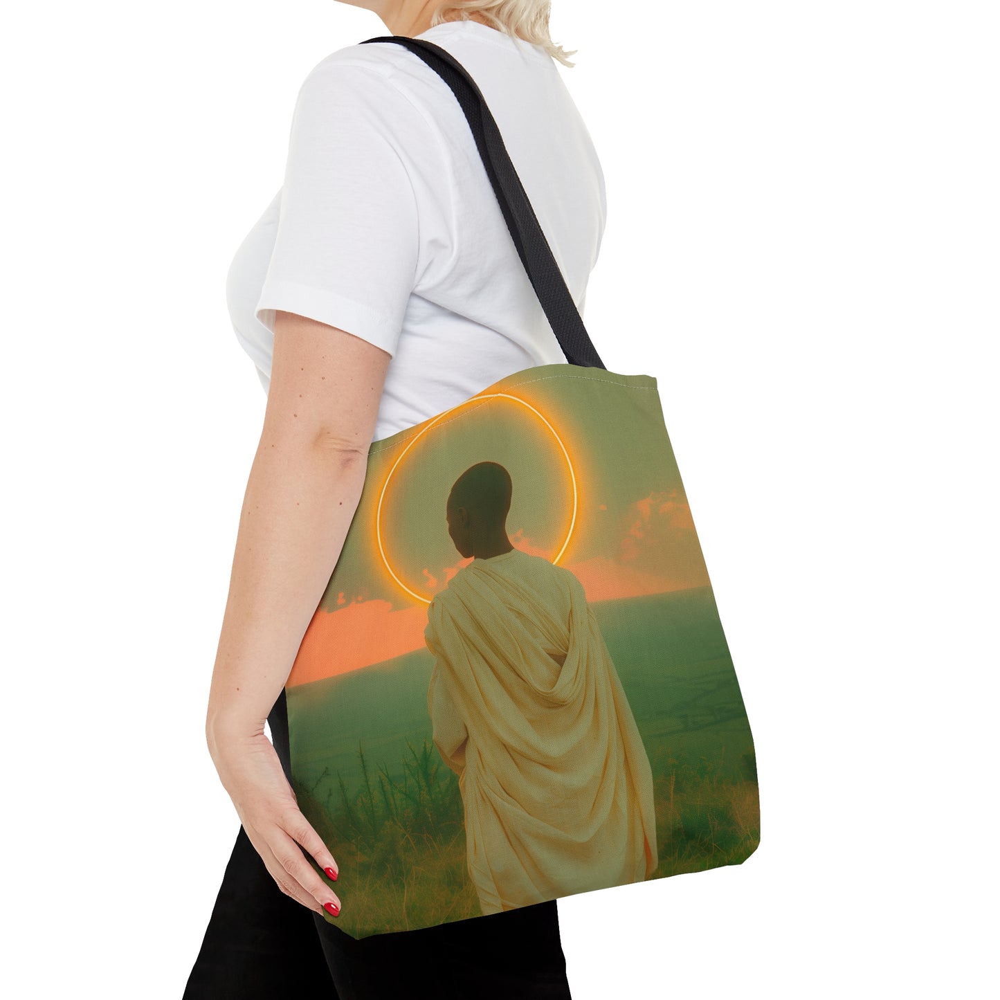 Saint Charles Lwanga - Tote Bag - Large Medium Small Faith Art Bag - Bible Study Faith Purse - Double Sided