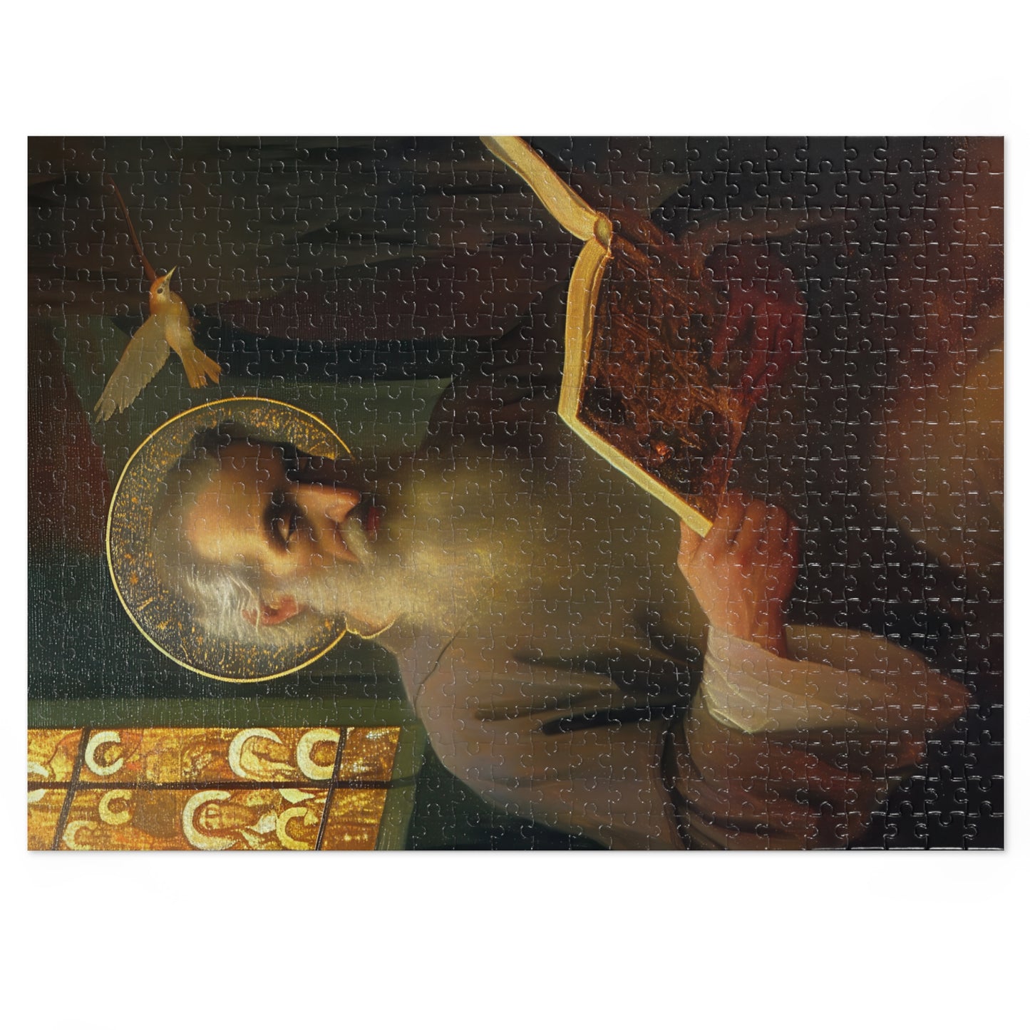 Saint Issac of Armenia - Puzzle and Keepsake Tin - Religious (30, 110, 252, 500,1000) - Religious Puzzle - Gifts for Catholic Families