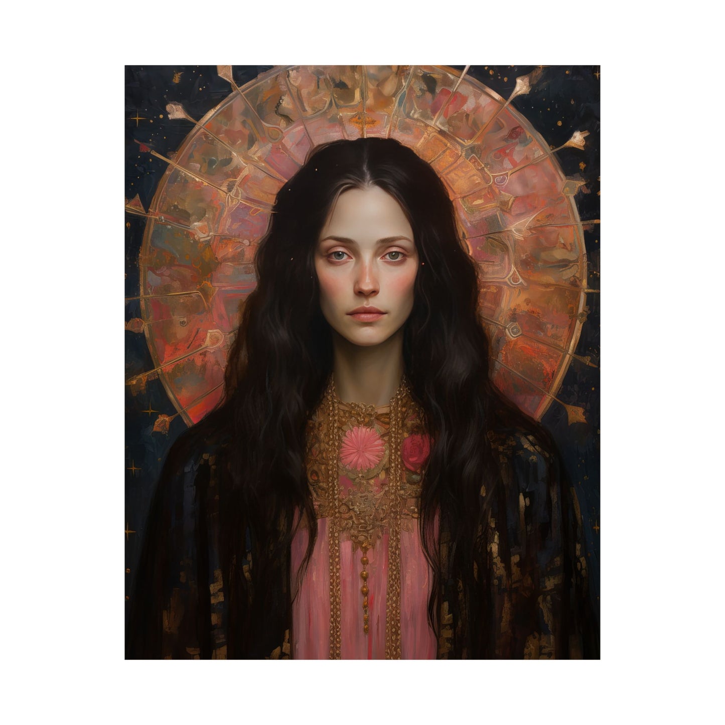 Saint Susanna - Sanctified Souls Print - Multiple Sizes - Premium Matte Vertical Posters