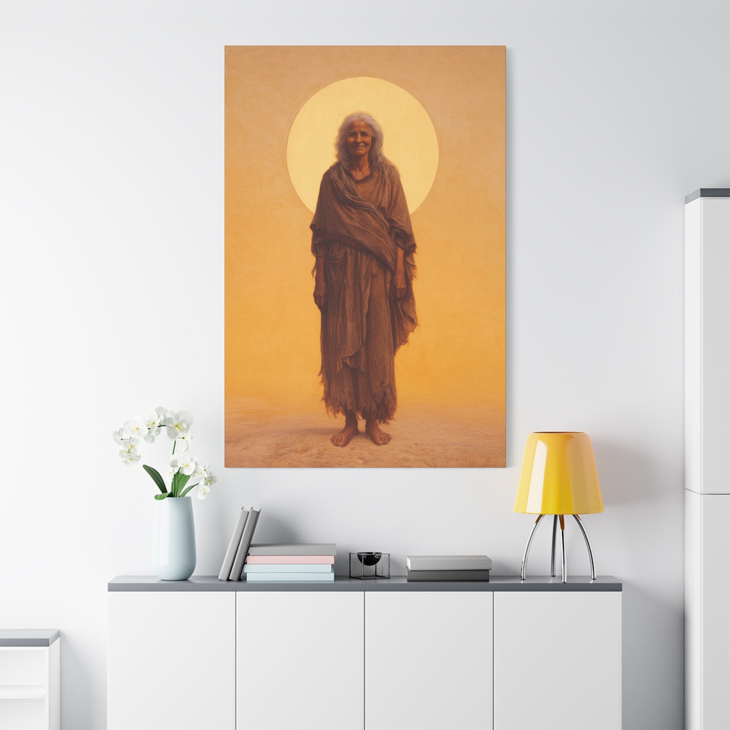 Saint Mary of Egypt - Desert Mother - Gallery Wrapped Canvas - Print - Religious Art for your Home - Catholic Art