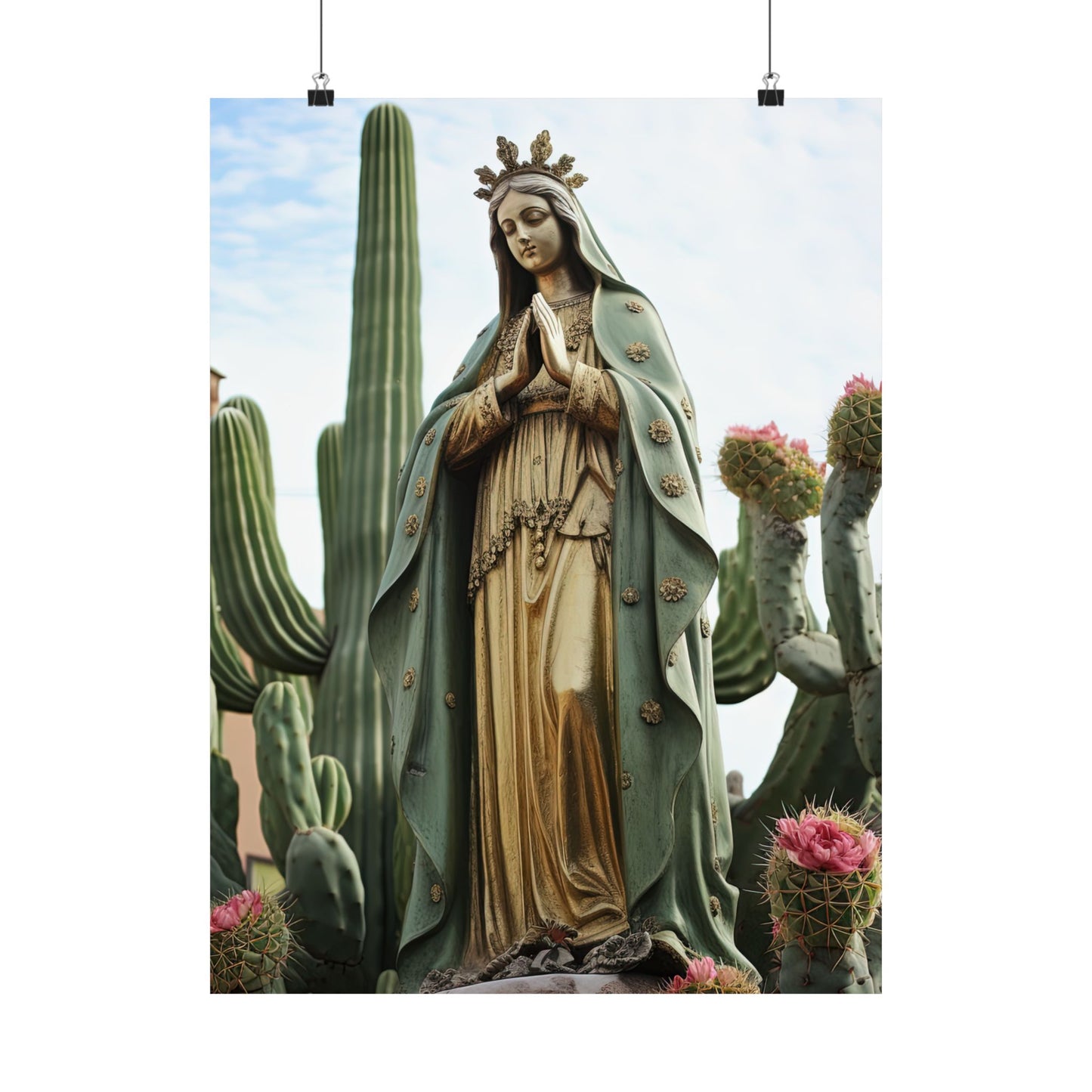 Our Lady of Guadalupe - Sanctified Souls Print - Multiple Sizes - Premium Matte Vertical Posters