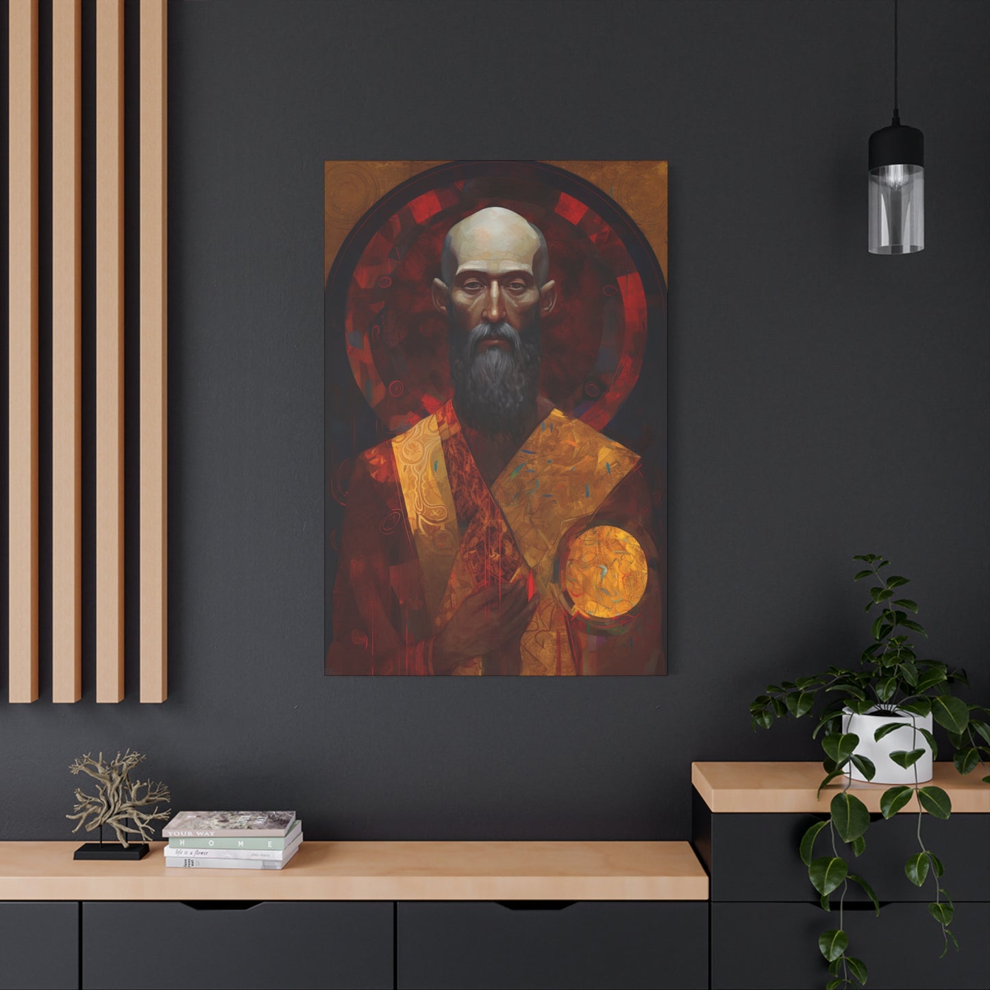 Saint Bartholomew Canvas Print - Multiple Sizes - Catholic Home art - Museum Wrapped Canvas - Sanctified Souls Print