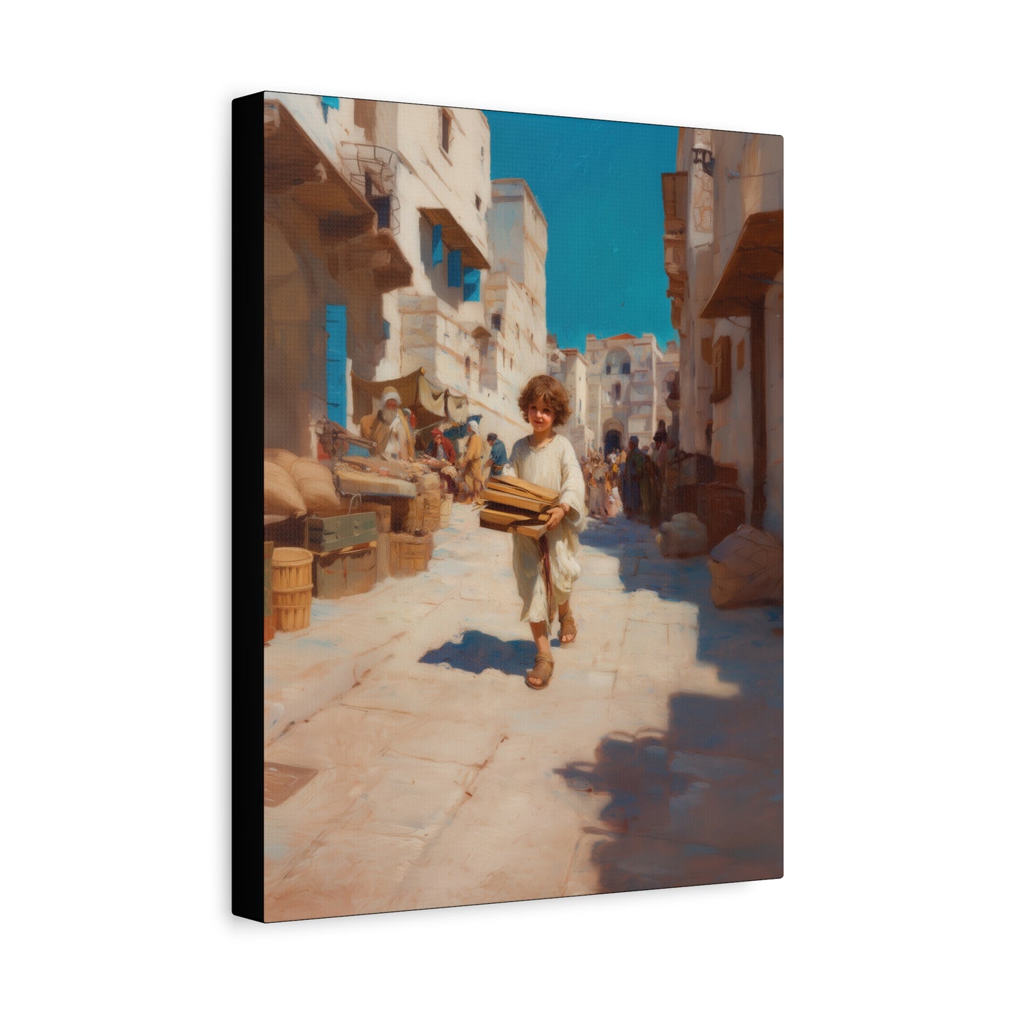 Nazareth and the Hidden Light of Christ - Gallery Wrapped Canvas - Print - Religious Art for your Home - Catholic Art