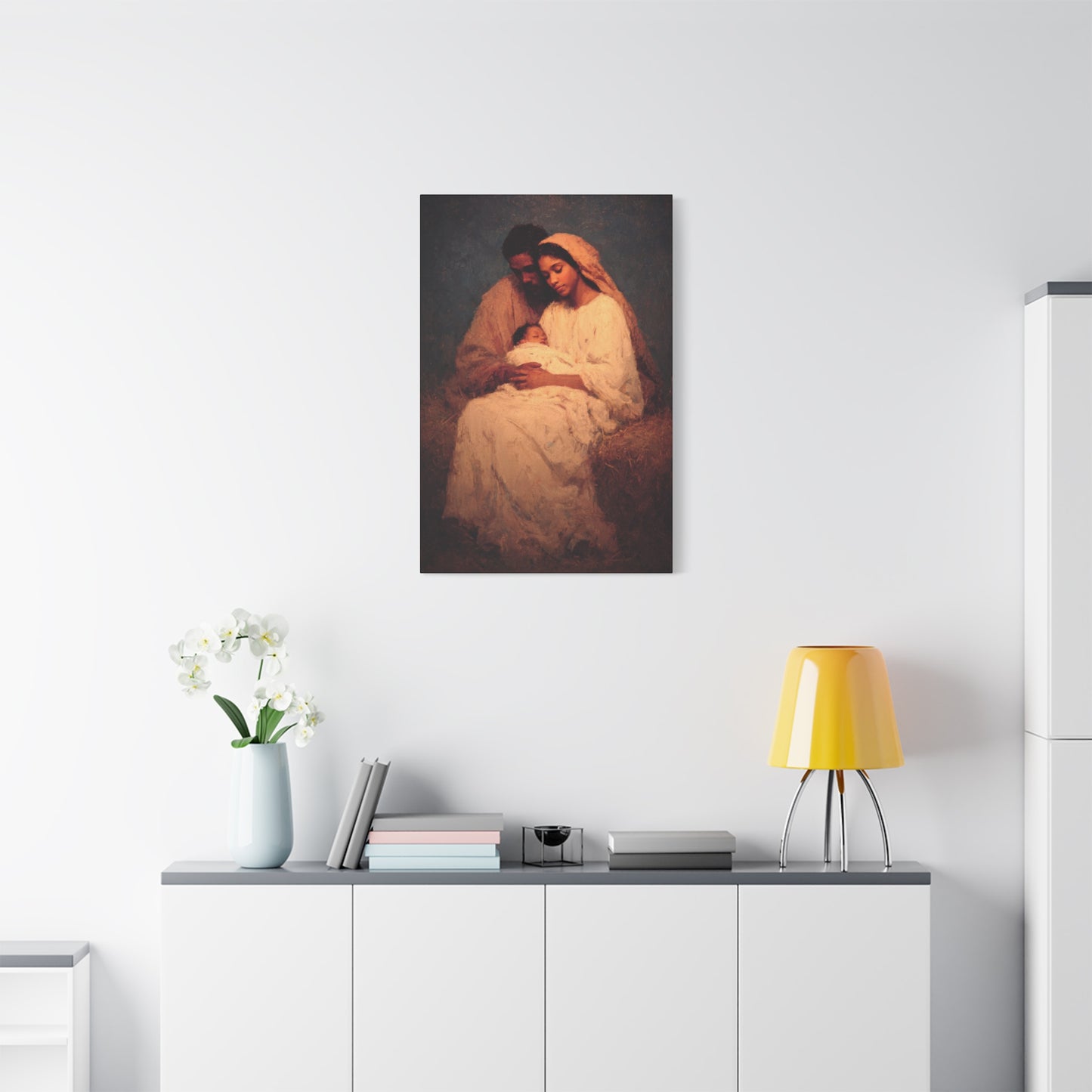 Love Made Visible in the Holy Family - Gallery Wrapped Canvas - Print - Religious Art for your Home - Catholic