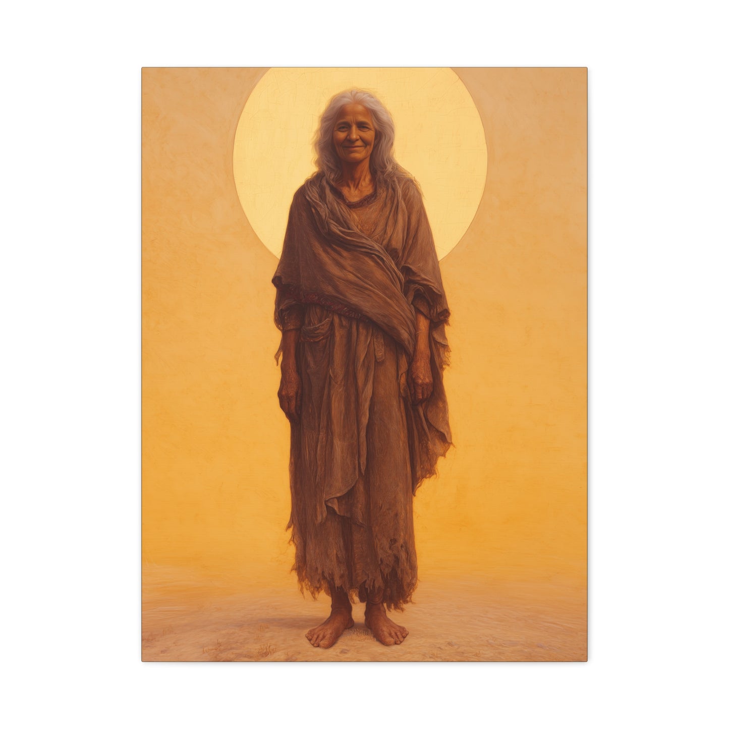 Saint Mary of Egypt - Desert Mother - Gallery Wrapped Canvas - Print - Religious Art for your Home - Catholic Art